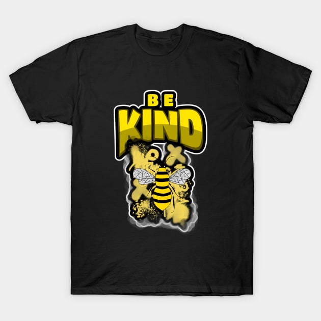 KINDNESS Is Cool Be Kind T-Shirt by SartorisArt1